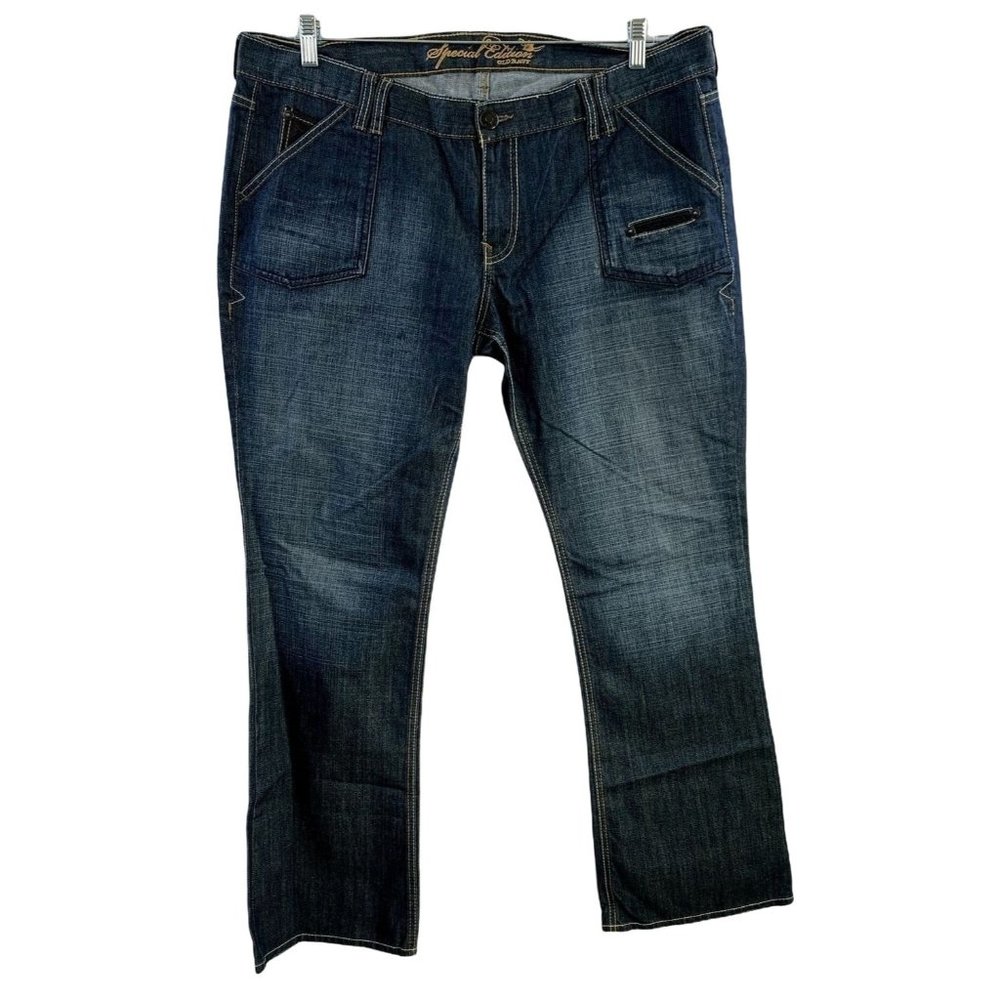 Old Navy Dark Blue Women's Straight Leg Jeans